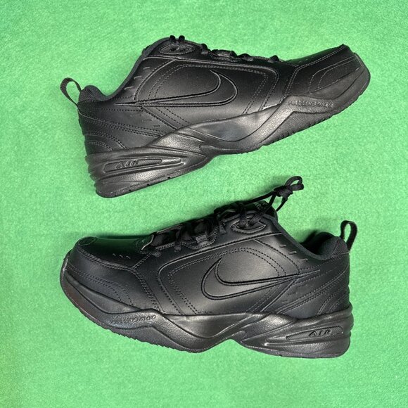 Nike Air Monarch IV Men's Black Shoes - Picture 3 of 3